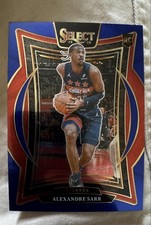 2024-25 Panini Select - Concourse Alexandre Sarr #73 Blue Prizm (RC)