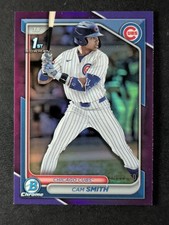 2024 Bowman Chrome Draft CAM SMITH 242/250 1st Purple Refractor #BDC-67