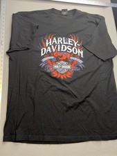 Harley-Davidson Shirt Mens 3xl Legendary Motorcycles Eagle Outlaw Blue Springs