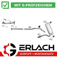 Auspuffanlage für Volvo S60 V60 1.6 Drive/D2 10488