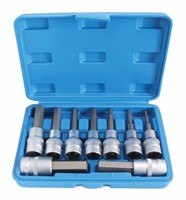 "9-Tlg Innensechskant 1/2\" Stecknuss SteckschlüSsel 4Mm - 17Mm FüR Inbus Schraube"