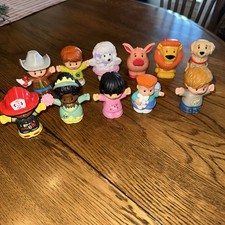 Little People Figures Lot of 11 Fisher-Price Pre-Owned