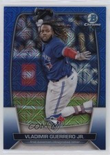 2023 Bowman Mega Box Chrome Blue Mojo Refractor 41/150 Vladimir Guerrero Jr v9t