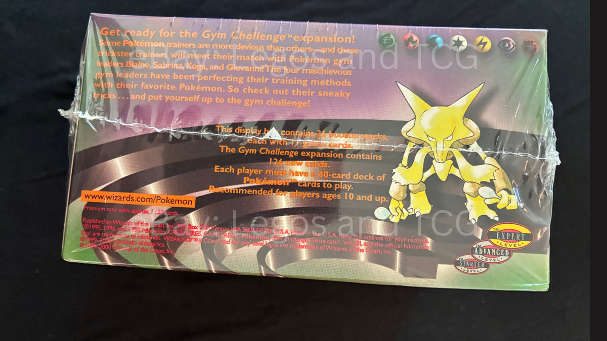 Wizards of the Coast Pokemon TCG: Gym Challenge Booster Box