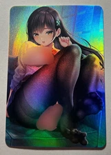 SEXY HEROINE WAIFU Kase Daiki ORIGINAL ACG PREMIUM HOLOFOIL CARD NM