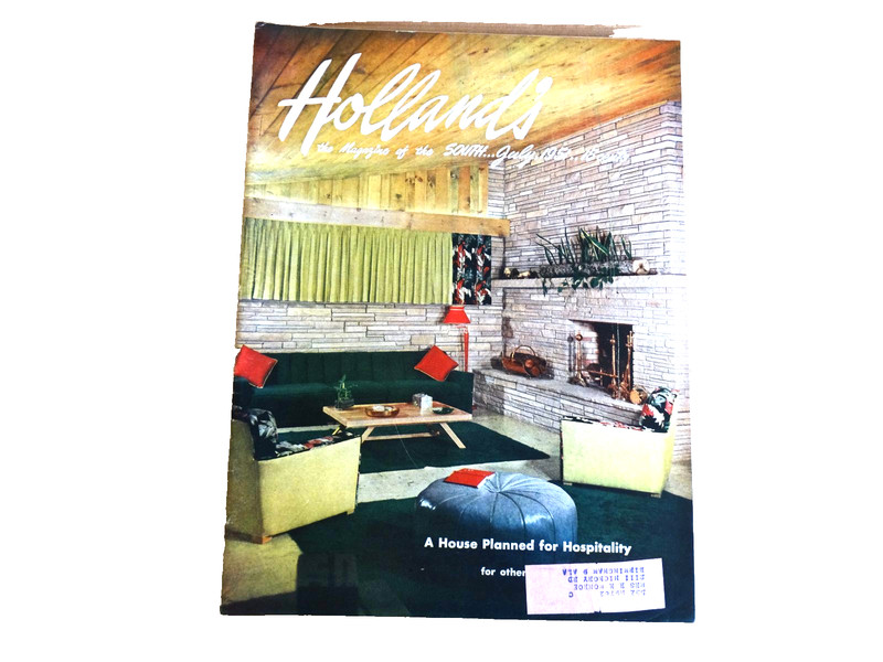 Holland’s, The Magazine of the South – July 1951 – A Comfortable Room