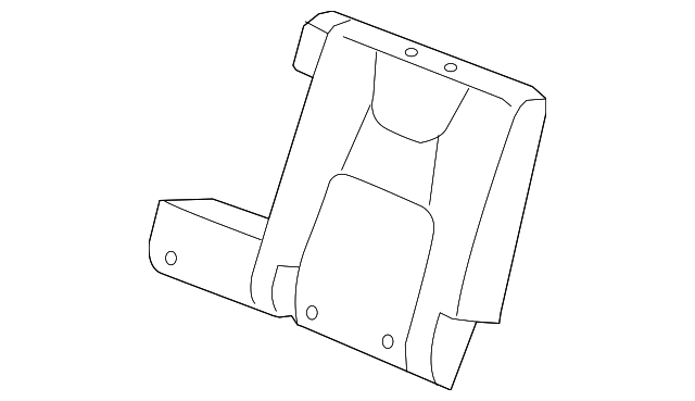 Genuine Honda Seat Back Cover 82521-SJP-L21ZC
