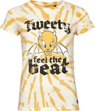 Looney Tunes T-Shirt Damen Tweety - Feel The Beat multicolor