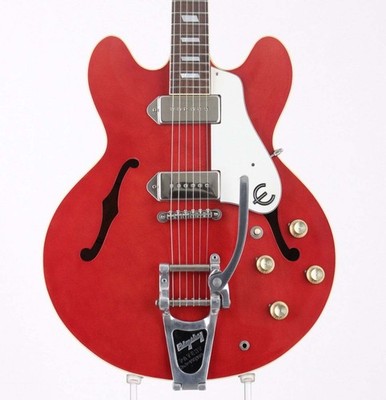 ギター EPIPHONE Casino OrangeLabel BigsbyCherry Epiphone Casino Orange Label Bigsby Cherry Used Electric Guitar