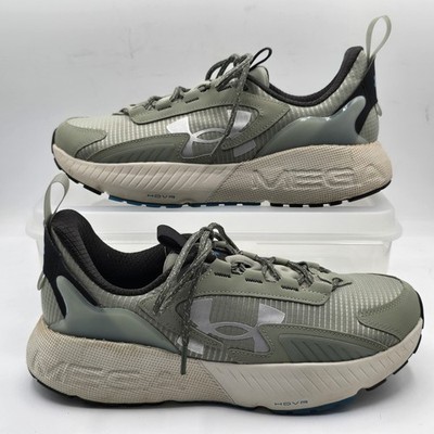 Under Armour HOVR Mega Shoes Mens Size 10 Green Running Sneakers 3026629-300