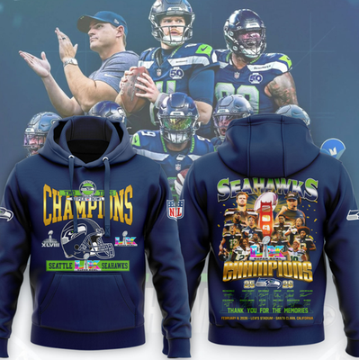 #ad HOT NEW ITEM Seattle Seahawks Super Bowl Champions 2026 Hoodie $43.99