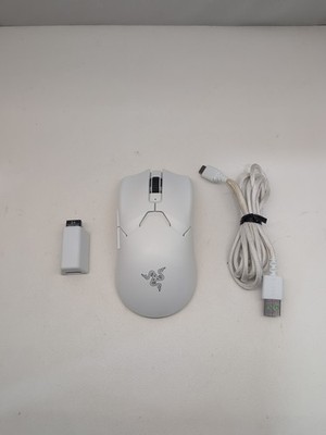 Razer Viper V2 Pro Wireless Gaming Mouse White Good Condition Z4 #86