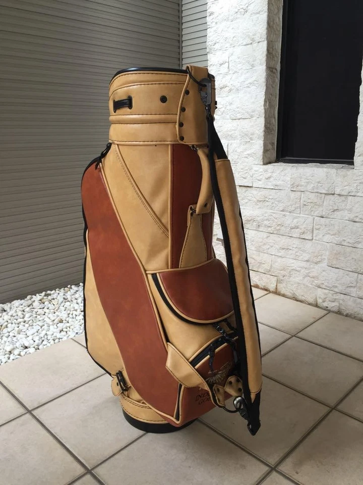 РЕДКАЯ снятая с производства сумка для персонала BELDING GOLF модель Indian Hills КОРИЧНЕВАЯ Б/У ЯПОНИЯ - Изображение 2 из 4