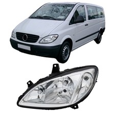 Halogen Scheinwerfer Links für Mercedes-Benz Viano Vito W639 Vorfacelift 03-10