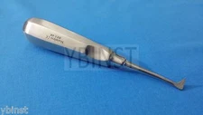 FRENCH STEEL AUTOCLAVABLE APICAL ROOT DENTAL EXTRACTING CRANE ELEVATOR DEL- 4R