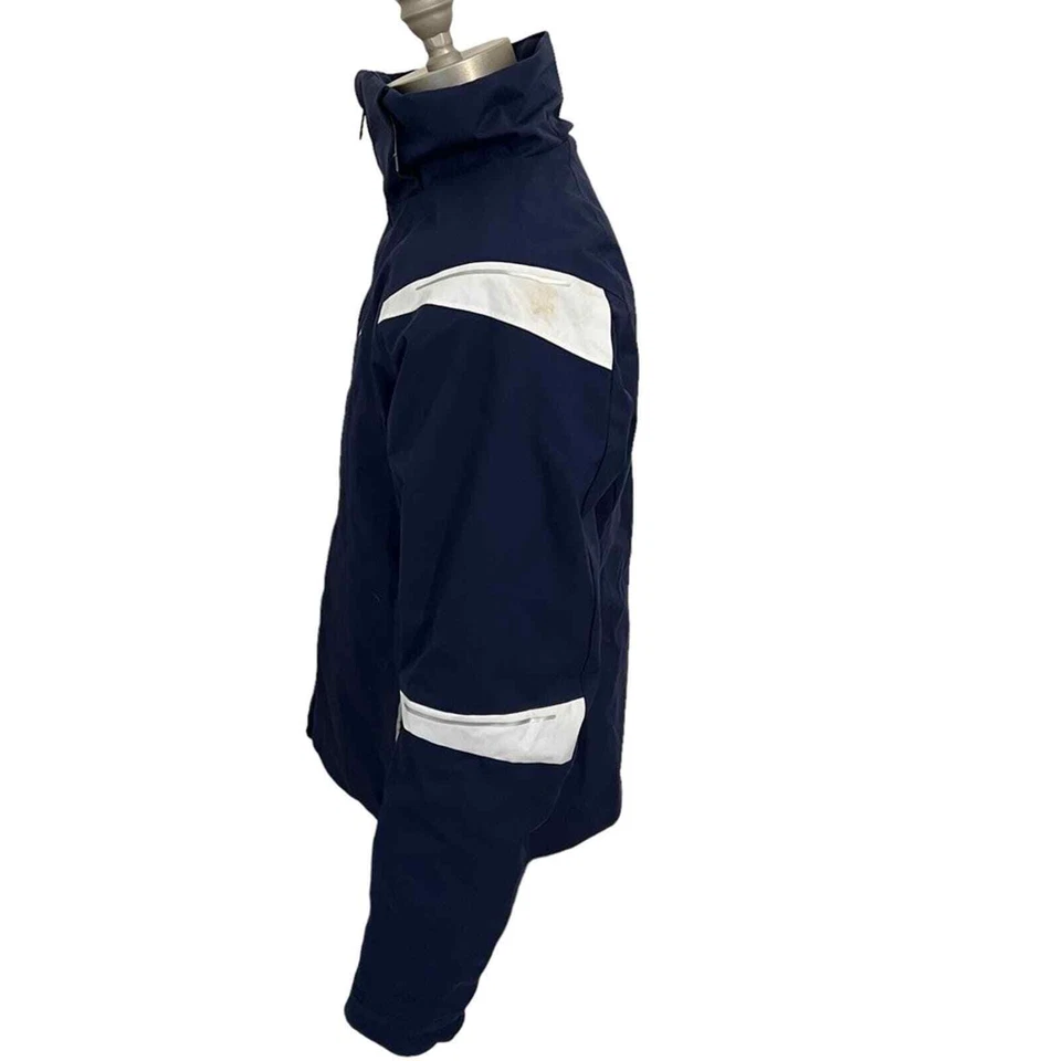 Chaqueta KJUS Formula DLX para Niñas Esquí Snowboard Azul Marino Blanco Talla XL Foto 4 de 4