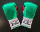 Campeon Boxing Gloves - Professional Grade Genuine Leather Mexico - Metallic