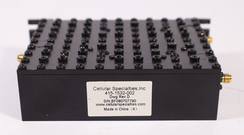 Cellular Specialties INC. Duplexers 415-1532-002 SVT-DIP-1.8/60 - Picture 3 of 6