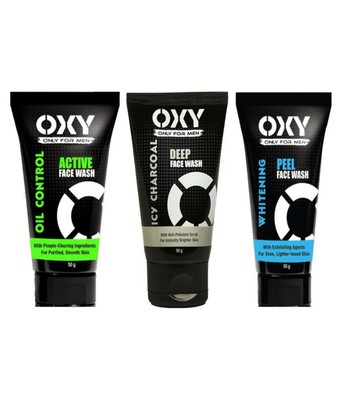 oxy active face wash