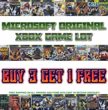 Xbox Original Game Lot | Buy 3 Get 1 Free | Free Ship $25+ | Resurfaced