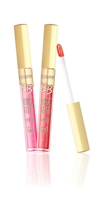 Eveline Cosmetics BB Magic Gloss   6in1 Lip Gloss for Color, Care & Shine