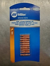 Miller T-M035 Contact Tips .035/0.9mm AccuLock MDX, 10PK