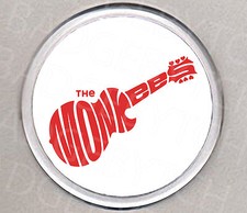 THE MONKEES LOGO round drinks COASTER -  CLASSIC!