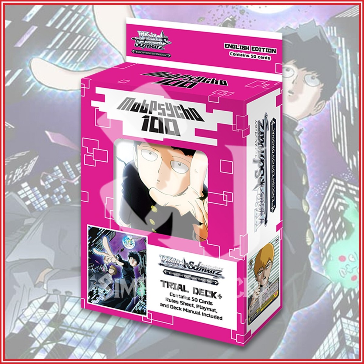 mob psycho 100 booster box Weiss Schwarz - Mob Psycho 100