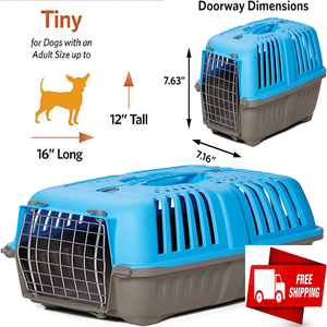 small dog plastic kennel