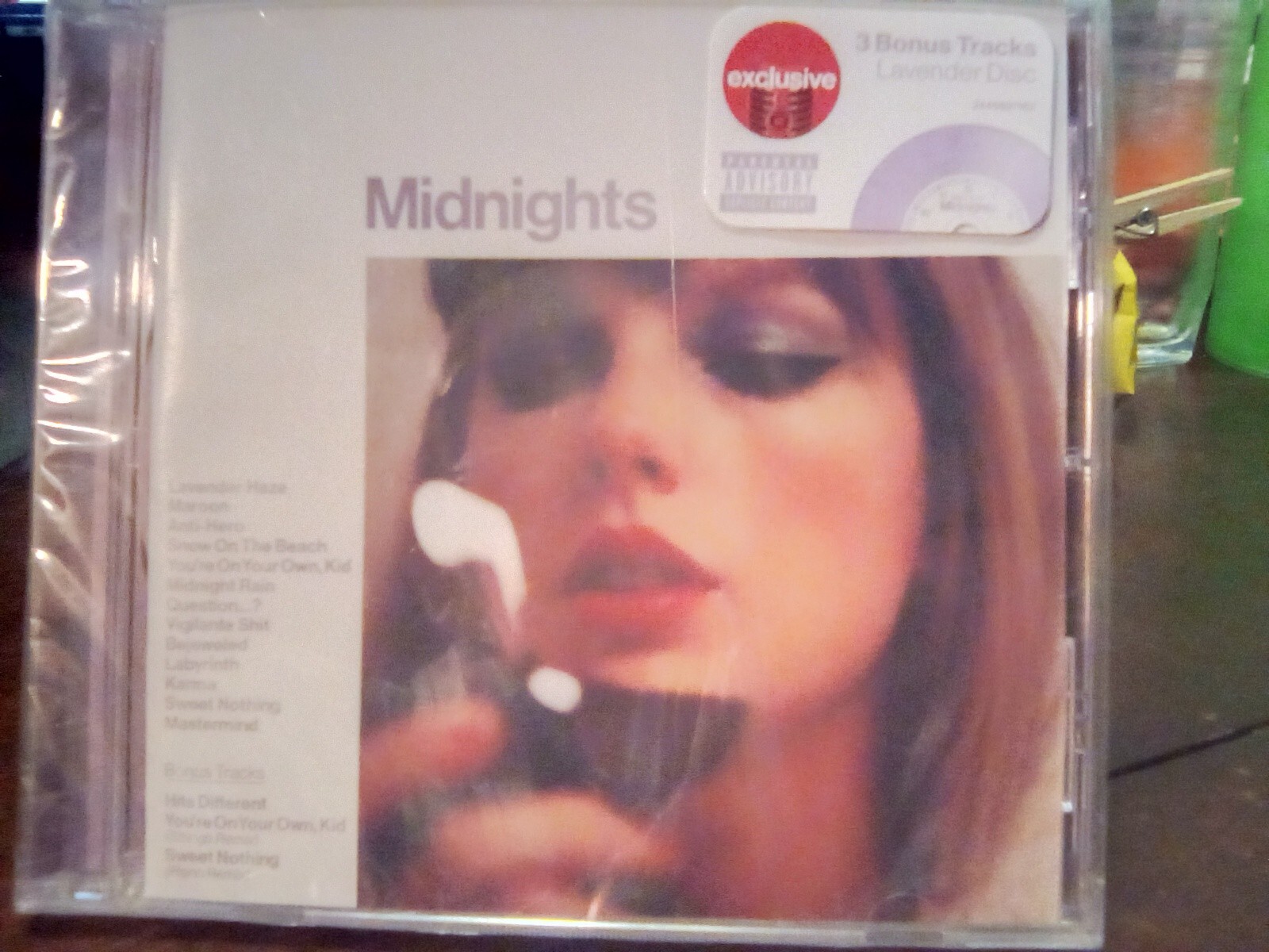 Taylor Swift Midnights CD [Target Exclusive] Lavender Disc/3 Bonus