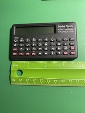 Radio Shack Four Language Translator 63-666. English German French Spanish