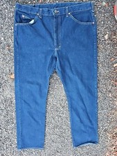 Vintage LEE Union Made Denim Riders Jeans 90s Med Blue SZ 40x32 USA