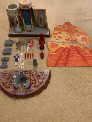 Power Rangers Power Dome Morphin Playset Bandai Genuine Parts Bin 