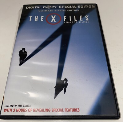 The X Files I Want To Believe Ultimate X-Phile Edition DVD David Duchovny