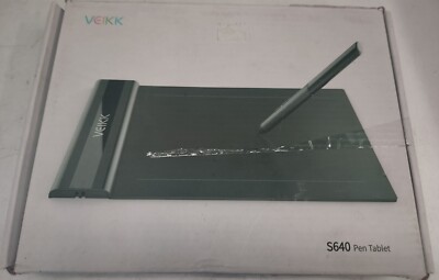 Digital Drawing Pen Tablet with Battery-free Pen By Veikk S640 - Main Image