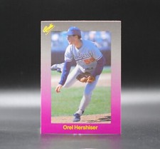 1989 Classic Update Travel Purple OREL HERSHISER Card #173 Los Angeles Dodgers