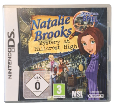 Natalie Brooks Mystery at Hillcrest High in OVP mit Anleitung Nintendo DS Spiel