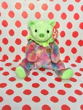 Ty Beanie Baby August the Birthday Bear  Peridot NWT  Vintage