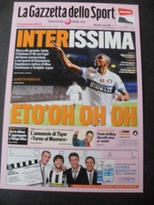 CARTOLINA PROMOCARD LEGGENDA INTER INTERISSIMA GAZZETTA DELLO SPORT N.9478