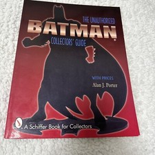 Batman The Unauthorized Collector Guide Paperback Porter Alan J Li  VG+ Comic