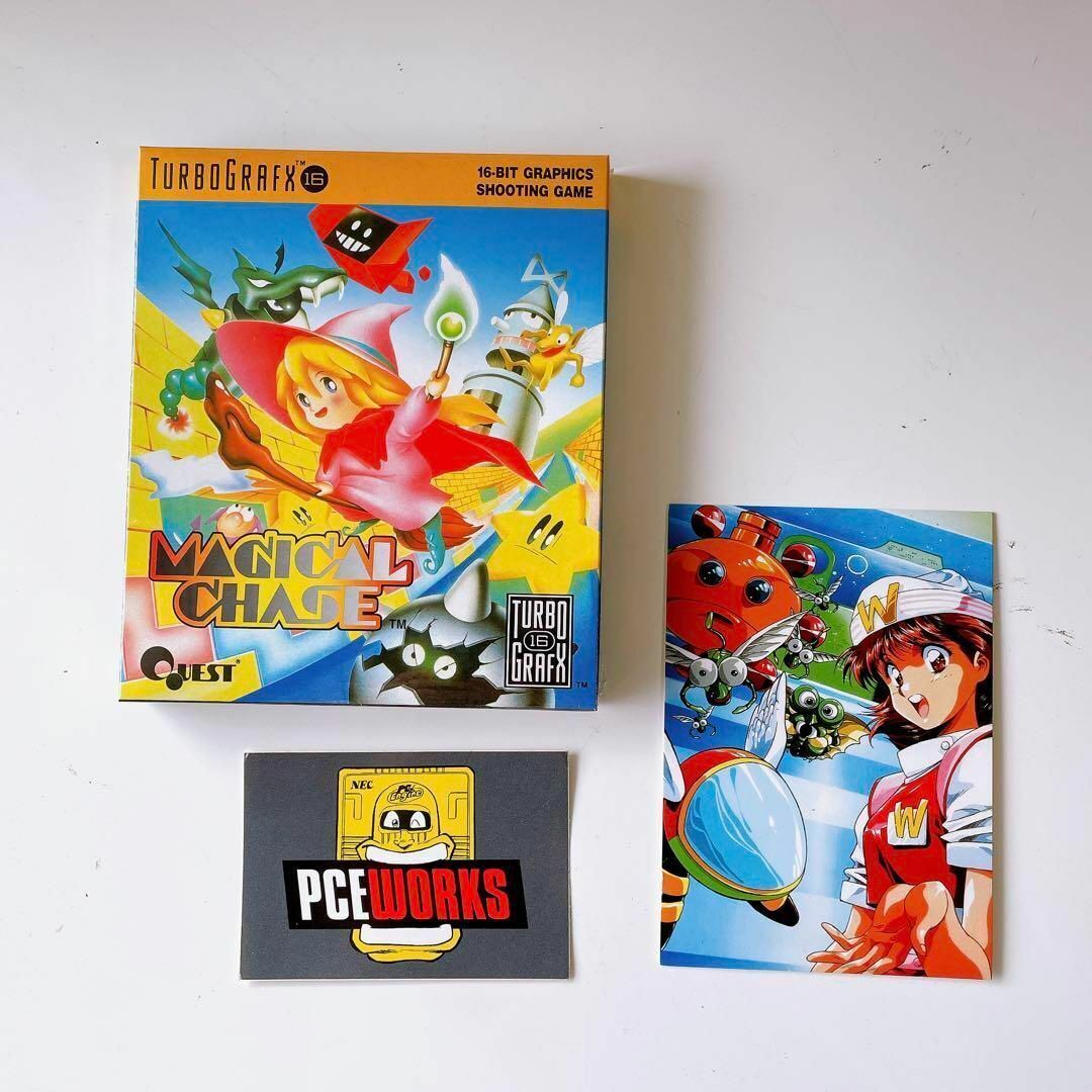 Rare Magical Chase PEC Works TURBOGRAFX16 TurboGrafx 16 TG16 Rare Magical Chase PEC Works TURBOGRAFX16 TurboGrafx 16 TG16