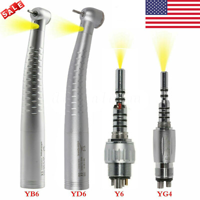Dental High Speed Handpiece Fiber Optic For KaVo MULTIflex Coupler 4 6 Hole