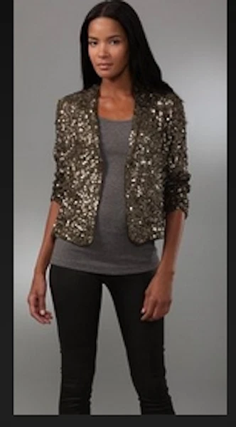 M ANTIK BATIK SEQUIN DREAM JACKET BLAZER DRESS CARDIGAN EMBROIDERED EMBELLISHED