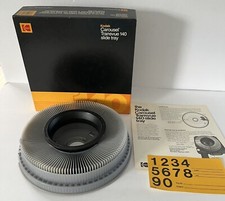 Set Of 4 Kodak OEM Carousel Transvue 140 Slide Tray In Original Box Vintage
