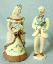 Kay Finch California Art Pottery Courting Couple Figure Set