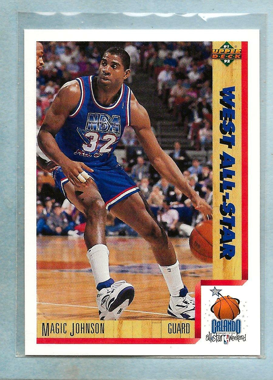 Star Magic Johnson 1991-92 Upper Deck - All-Star Magic Johnson #464 for sale online | eBay