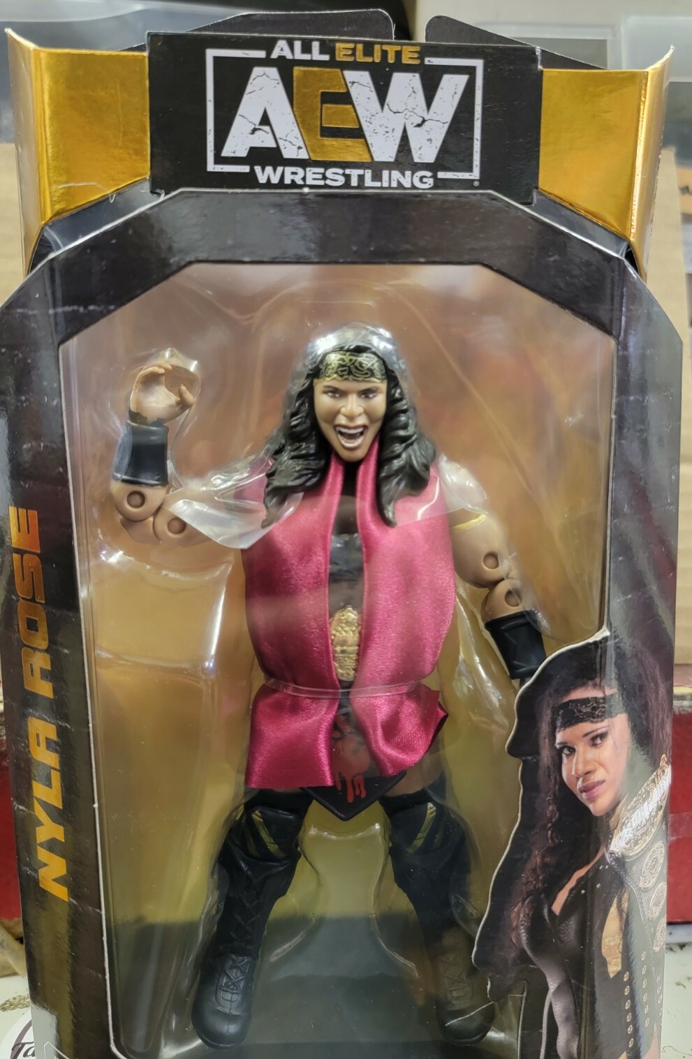 AEW Unrivaled Series 7 Nyla Rose Wrestling Action Figure