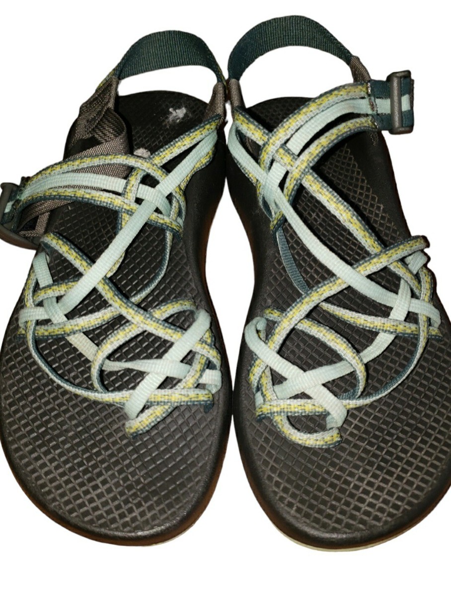 Chaco ZX/3 Classic Triple Strap Mint Green Toe Strap Water