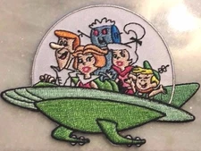 The Jetson's Embroidered Sewn/Iron On 4" Wide x 3" Tall Premium Quality Patch