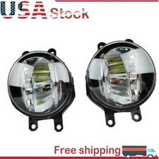 Pair Led Fog Lights Driving Lamps Fit For Toyota Camry Corolla Rav4 Yaris Lexus Pair Led Fog Lights Driving Lamps Fit For Toyota Camry Corolla Rav4 Yaris Lexus